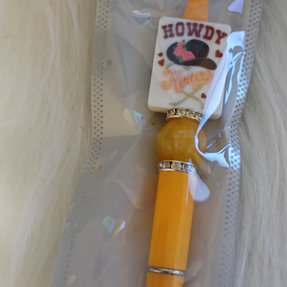 Howdy Home Yellow Craft Pen